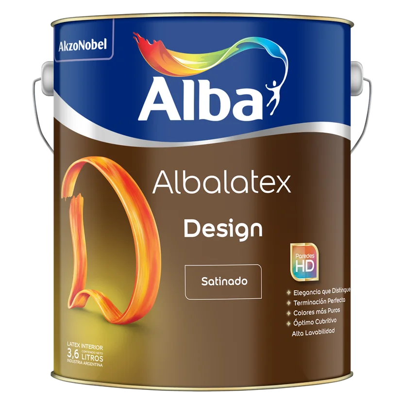 Látex interior Albalatex Design satinado