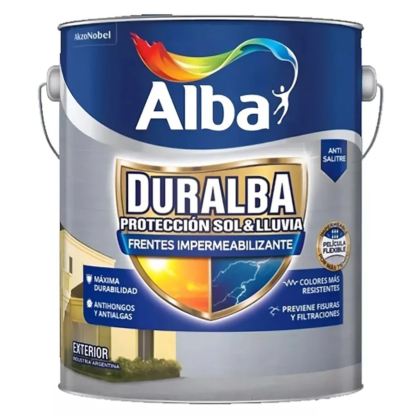Impermeabilizante Duralba para frentes